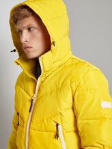 Pufferjacke mit abnehmbarer Kapuze - Männer - lemon juice yellow Pufferjacke mit abnehmbarer Kapuze - Männer - lemon juice yellow - 9 - TOM TAILOR Denim