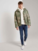 Puffer jas met afneembare hoodie - Mannen - green blurry print Puffer jas met afneembare hoodie - Mannen - green blurry print - 3 - TOM TAILOR Denim