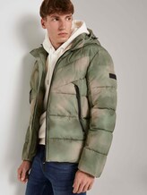Puffer jas met afneembare hoodie - Mannen - green blurry print Puffer jas met afneembare hoodie - Mannen - green blurry print - 5 - TOM TAILOR Denim