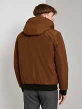 Bomberjacke mit gefütterter Kapuze - Männer - equestrian brown Bomberjacke mit gefütterter Kapuze - Männer - equestrian brown - 2 - TOM TAILOR Denim