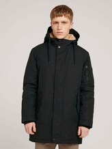 Wasserabweisender Parka mit Fütterung - Männer - Black Wasserabweisender Parka mit Fütterung - Männer - Black - 1 - TOM TAILOR Denim