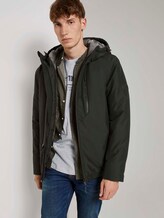 Jacke mit Kapuze - Männer - Black Jacke mit Kapuze - Männer - Black - 5 - TOM TAILOR Denim