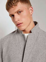 Moderne jas van wolmix - Mannen - grey herringbone Moderne jas van wolmix - Mannen - grey herringbone - 9 - TOM TAILOR Denim