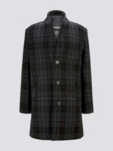 Moderner Mantel aus Wollgemisch - Männer - dark grey black check Moderner Mantel aus Wollgemisch - Männer - dark grey black check - 7 - TOM TAILOR Denim
