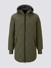 lightweight quilted jacket with a hood - Men - Olive Night Green lightweight quilted jacket with a hood - Men - Olive Night Green - 7 - TOM TAILOR Denim