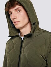 lightweight quilted jacket with a hood - Men - Olive Night Green lightweight quilted jacket with a hood - Men - Olive Night Green - 9 - TOM TAILOR Denim
