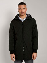 lightweight quilted jacket with a hood - Men - Black lightweight quilted jacket with a hood - Men - Black - 1 - TOM TAILOR Denim
