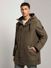 Kurzer Parka mit Steppfutter - Männer - Olive Night Green Kurzer Parka mit Steppfutter - Männer - Olive Night Green - 1 - TOM TAILOR Denim
