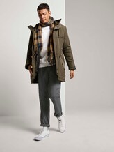 Kurzer Parka mit Steppfutter - Männer - Olive Night Green Kurzer Parka mit Steppfutter - Männer - Olive Night Green - 3 - TOM TAILOR Denim