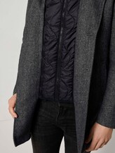 Wollmantel mit abnehmbarem Kapuzeneinsatz - Männer - grey melange twill Wollmantel mit abnehmbarem Kapuzeneinsatz - Männer - grey melange twill - 10 - TOM TAILOR Denim