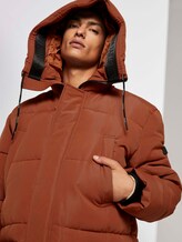 Gesteppter Winter Parka - Männer - Goji Orange Gesteppter Winter Parka - Männer - Goji Orange - 9 - TOM TAILOR Denim