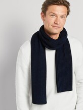 Melierter Schal - Männer - Sky Captain Blue Melierter Schal - Männer - Sky Captain Blue - 5 - TOM TAILOR