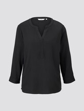 Gemusterte Bluse - Frauen - Deep Black Gemusterte Bluse - Frauen - Deep Black - 7 - TOM TAILOR