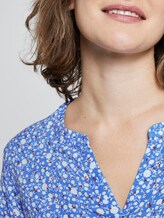 Gemusterte Bluse - Frauen - blue and white flower design Gemusterte Bluse - Frauen - blue and white flower design - 9 - TOM TAILOR