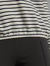 Gestreiftes Langarmshirt - Frauen - offwhite navy structure stripe Gestreiftes Langarmshirt - Frauen - offwhite navy structure stripe - 9 - TOM TAILOR