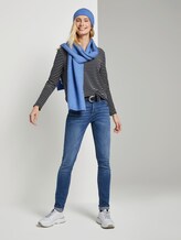 Gestreiftes Langarmshirt - Frauen - navy offwhite structure stripe Gestreiftes Langarmshirt - Frauen - navy offwhite structure stripe - 3 - TOM TAILOR