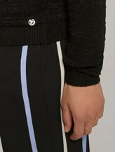 Pullover mit Strickmuster - Frauen - Deep Black Pullover mit Strickmuster - Frauen - Deep Black - 9 - TOM TAILOR Denim