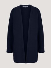 Strukturierter Cardigan-Mantel - Frauen - Sky Captain Blue Strukturierter Cardigan-Mantel - Frauen - Sky Captain Blue - 7 - TOM TAILOR Denim