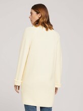Strukturierter Cardigan-Mantel - Frauen - soft creme beige Strukturierter Cardigan-Mantel - Frauen - soft creme beige - 2 - TOM TAILOR Denim