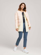 Strukturierter Cardigan-Mantel - Frauen - soft creme beige Strukturierter Cardigan-Mantel - Frauen - soft creme beige - 3 - TOM TAILOR Denim