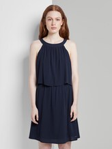 Neckholder Minikleid - Frauen - real-navy blue Neckholder Minikleid - Frauen - real-navy blue - 1 - TOM TAILOR Denim