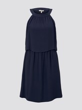 Neckholder Minikleid - Frauen - real-navy blue Neckholder Minikleid - Frauen - real-navy blue - 7 - TOM TAILOR Denim