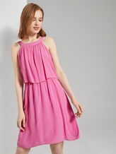 Neckholder Minikleid - Frauen - wild orchid pink Neckholder Minikleid - Frauen - wild orchid pink - 5 - TOM TAILOR Denim