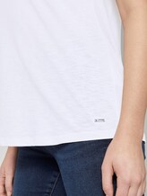 T-Shirt mit kleinem Print - Frauen - White T-Shirt mit kleinem Print - Frauen - White - 10 - TOM TAILOR Denim