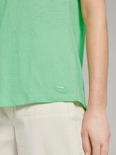 T-shirt met een kleine print - Vrouwen - soft neo green T-shirt met een kleine print - Vrouwen - soft neo green - 10 - TOM TAILOR Denim