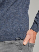 Melierter Pullover - Männer - blue navy mouline Melierter Pullover - Männer - blue navy mouline - 10 - TOM TAILOR