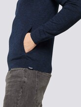 mit recyceltem Polyester - Männer - navy blue mouline mit recyceltem Polyester - Männer - navy blue mouline - 9 - TOM TAILOR