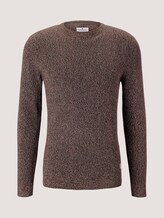 Multicolored Pullover - Männer - navy white mouline Multicolored Pullover - Männer - navy white mouline - 7 - TOM TAILOR