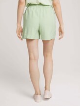 Paperbag Shorts mit Leinen - Frauen - light dusty green Paperbag Shorts mit Leinen - Frauen - light dusty green - 2 - TOM TAILOR Denim