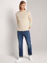 Melierter Strickpullover - Männer - light almond Melierter Strickpullover - Männer - light almond - 3 - TOM TAILOR Denim