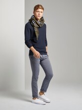 Strukturierter Strickpullover - Männer - Sky Captain Blue Strukturierter Strickpullover - Männer - Sky Captain Blue - 3 - TOM TAILOR Denim