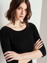 Schulterfreies Carmen Shirt - Frauen - deep black Schulterfreies Carmen Shirt - Frauen - deep black - 9 - TOM TAILOR Denim