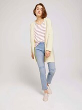 Gestreiftes T-Shirt im Loose-Fit - Frauen - rose white stripe Gestreiftes T-Shirt im Loose-Fit - Frauen - rose white stripe - 3 - TOM TAILOR Denim
