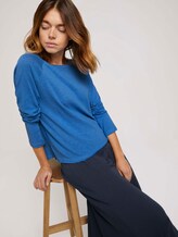 Basic Langarmshirt - Frauen - mid blue Basic Langarmshirt - Frauen - mid blue - 5 - TOM TAILOR Denim