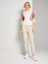 Sweatshirt im Colourblocking - Frauen - soft creme beige Sweatshirt im Colourblocking - Frauen - soft creme beige - 3 - TOM TAILOR Denim