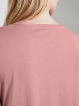 Basic T-Shirt mit Brustprint - Frauen - Dusky Flower Pink Basic T-Shirt mit Brustprint - Frauen - Dusky Flower Pink - 10 - TOM TAILOR Denim