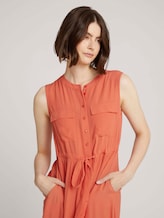 Ärmelloses Utility Midikleid - Frauen - sundown coral Ärmelloses Utility Midikleid - Frauen - sundown coral - 3 - TOM TAILOR Denim