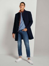 Pullover mit Waffelstruktur - Männer - soft light blue melange Pullover mit Waffelstruktur - Männer - soft light blue melange - 3 - TOM TAILOR Denim