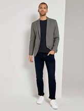 Basic Pullover mit Streifenstruktur - Männer - Knitted Navy Basic Pullover mit Streifenstruktur - Männer - Knitted Navy - 3 - TOM TAILOR