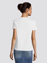 T-Shirt mit Motivprint - Frauen - Whisper White T-Shirt mit Motivprint - Frauen - Whisper White - 2 - TOM TAILOR