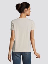 T-shirt with artwork - Women - dusty alabaster T-shirt with artwork - Women - dusty alabaster - 2 - TOM TAILOR