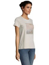 T-shirt with artwork - Women - dusty alabaster T-shirt with artwork - Women - dusty alabaster - 5 - TOM TAILOR