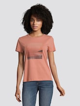 T-Shirt mit Motivprint - Frauen - light copper T-Shirt mit Motivprint - Frauen - light copper - 1 - TOM TAILOR
