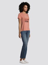 T-Shirt mit Motivprint - Frauen - light copper T-Shirt mit Motivprint - Frauen - light copper - 3 - TOM TAILOR