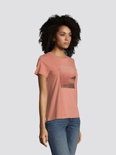T-Shirt mit Motivprint - Frauen - light copper T-Shirt mit Motivprint - Frauen - light copper - 5 - TOM TAILOR