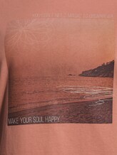 T-Shirt mit Motivprint - Frauen - light copper T-Shirt mit Motivprint - Frauen - light copper - 9 - TOM TAILOR